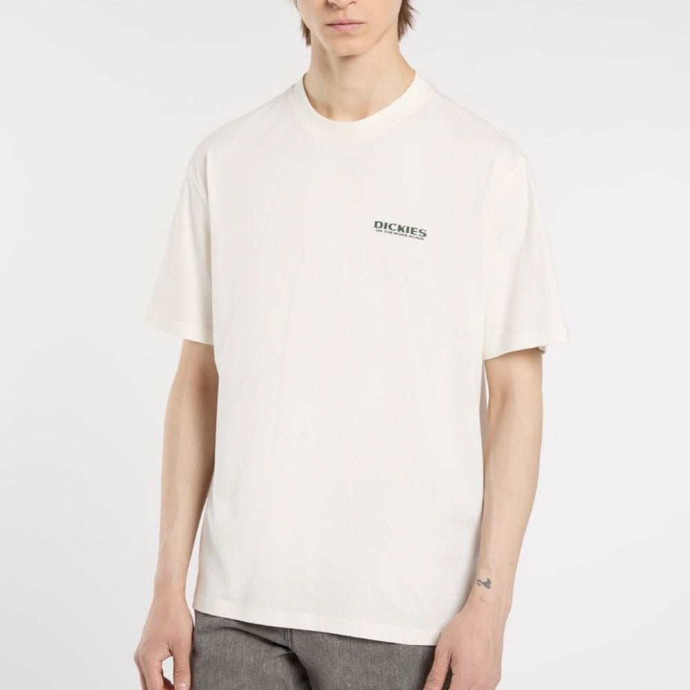 Burns S/S Tee - Egret