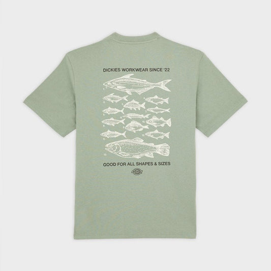 Laryville SS Tee - Sea Spray