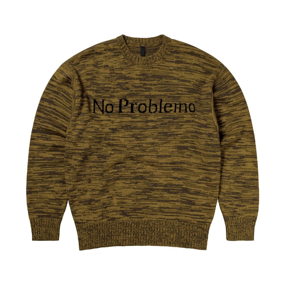 Mosca Crew Neck Jumper - Brown
