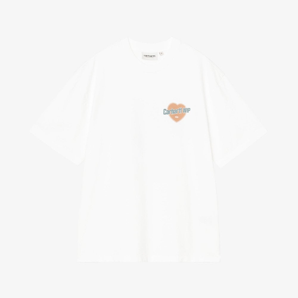 W' S/S Growth T-shirt - White (Stone Washed)