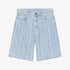 Rylan Short - Rylan Stripe, Blue Stone Bleached