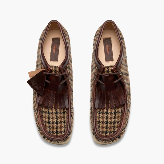 Wallabee, Harris Tweed Pack - Brown Tweed Combination