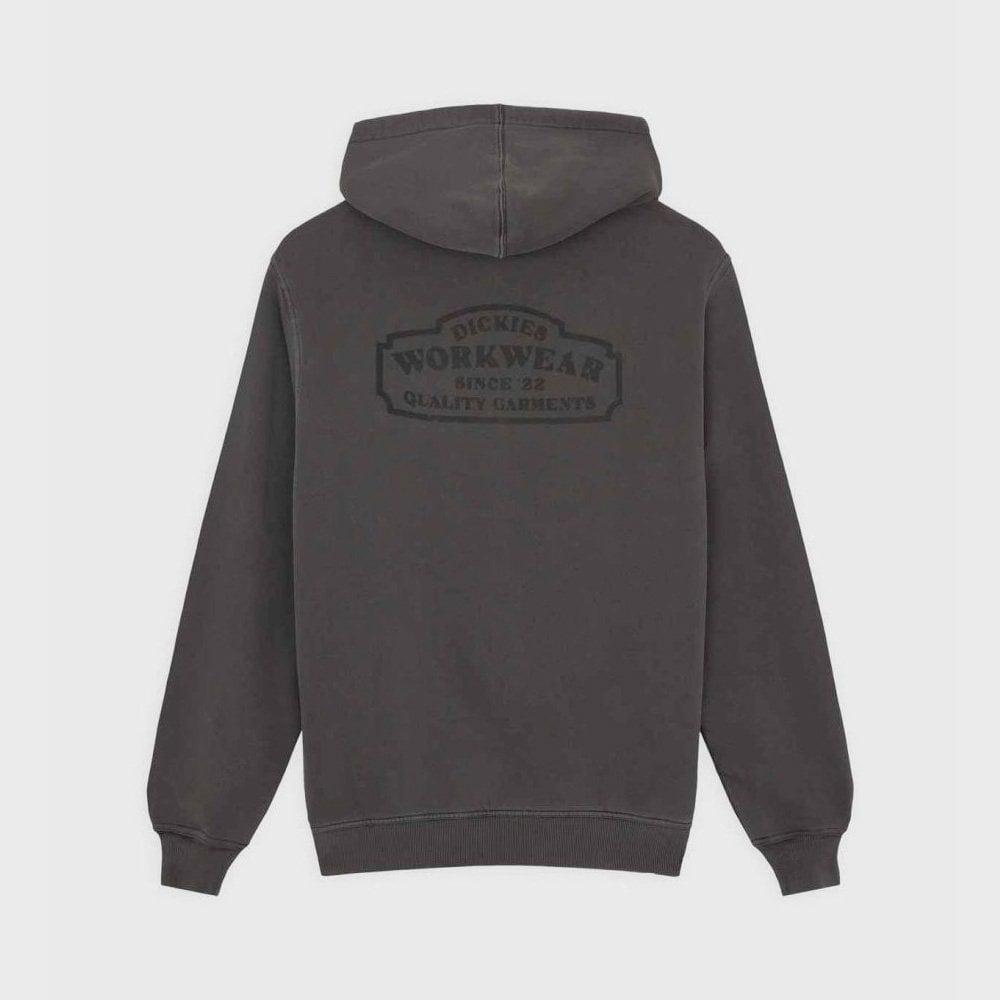 Christiana Garment Dyed Hoodie - Black