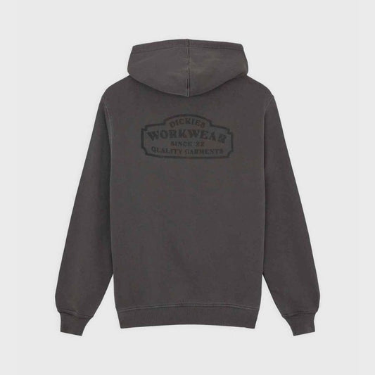 Christiana Garment Dyed Hoodie - Black