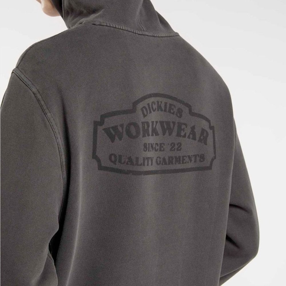 Christiana Garment Dyed Hoodie - Black