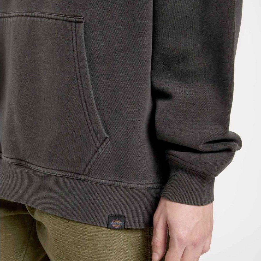 Christiana Garment Dyed Hoodie - Black