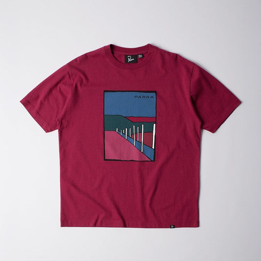 Beach Parking T-shirt - Raspberry