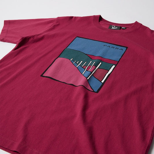 Beach Parking T-shirt - Raspberry