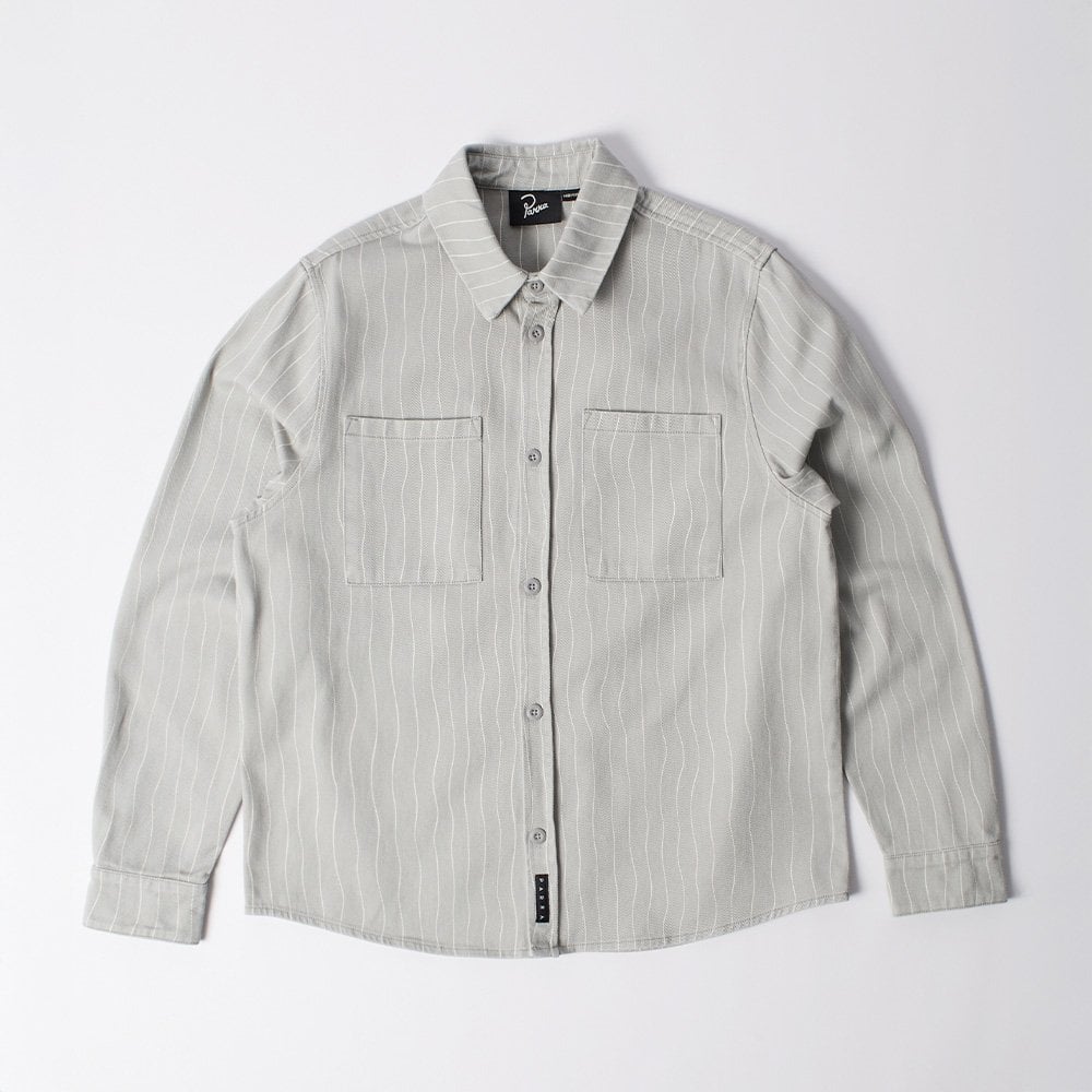Meandering Lines Shirt - Grey