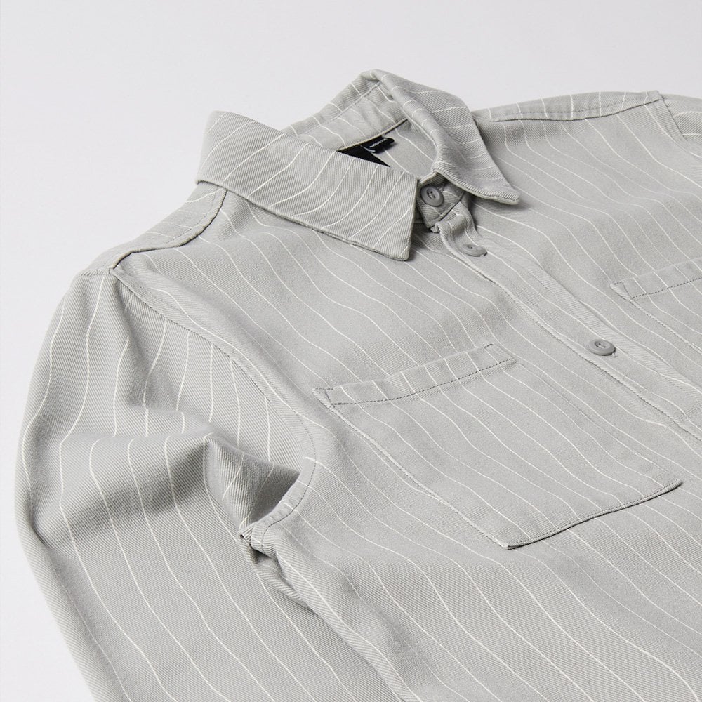 Meandering Lines Shirt - Grey