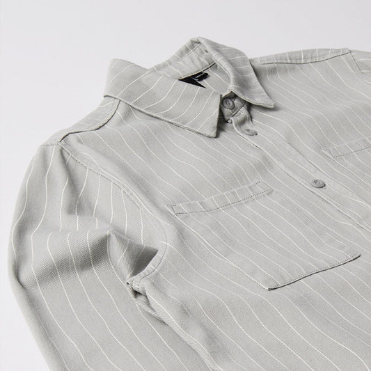 Meandering Lines Shirt - Grey