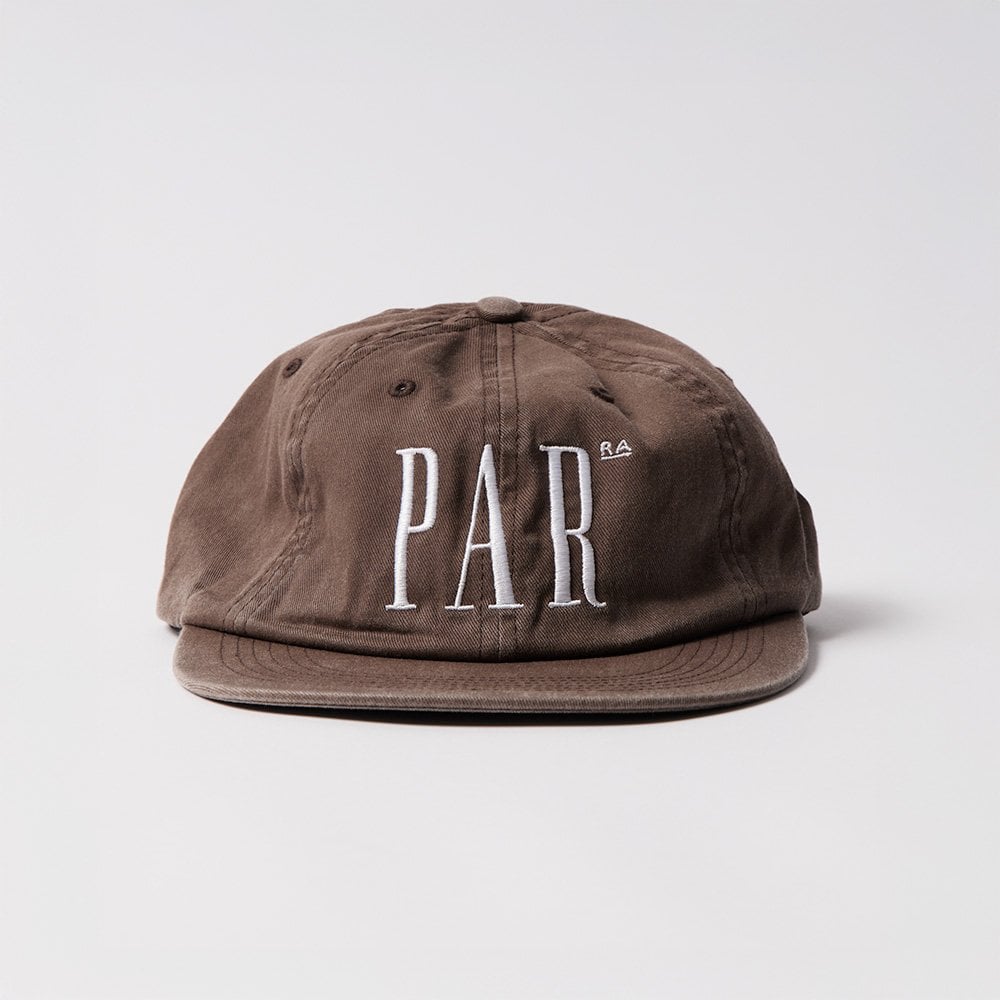 Store Logo 6 Panel Hat - Brown