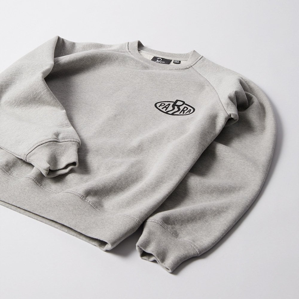Legs Logo Crew Neck Sweatshirt - Heather Grey