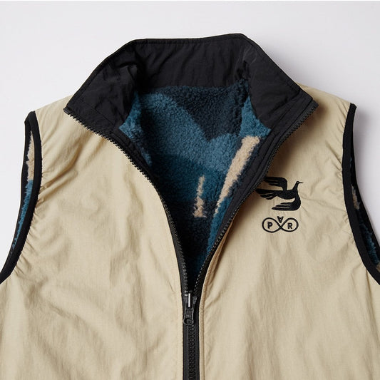 Infinite Bird Reversible Vest - Navy Blue
