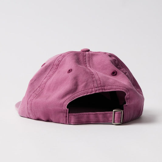Store Logo 6 Panel Hat - Berry