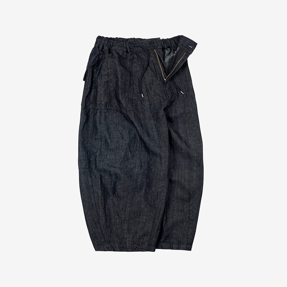 Denim Balloon Pants - Indigo