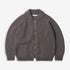 Heavy Cowichan Zipup Cardigan - Sephia