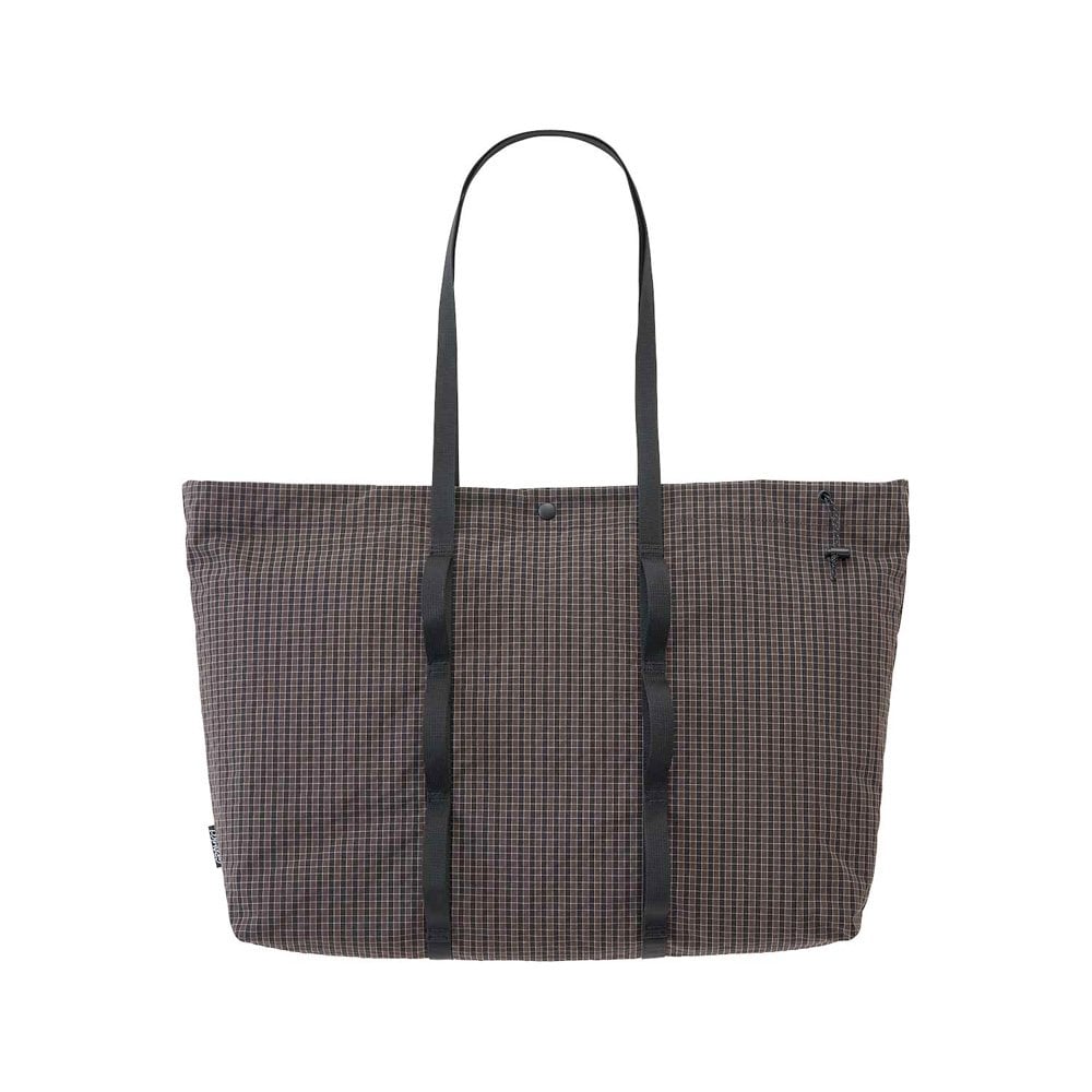 Plaid Climbing Tote - Deep Brown