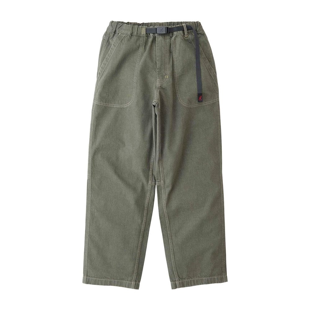 Japanese Slub Denim Pant - Dark Sage