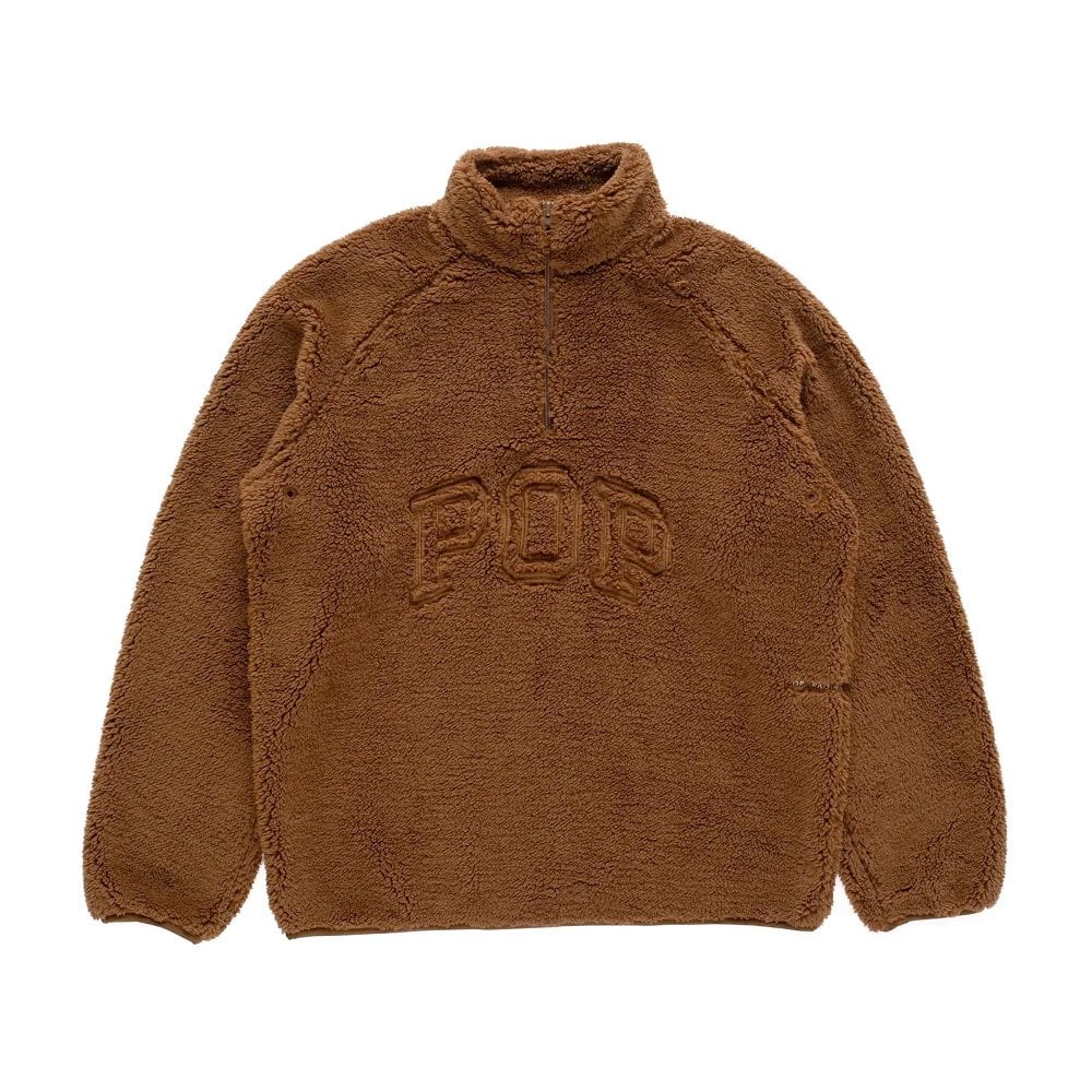 Halfzip Polar Fleece Sweat - Bison
