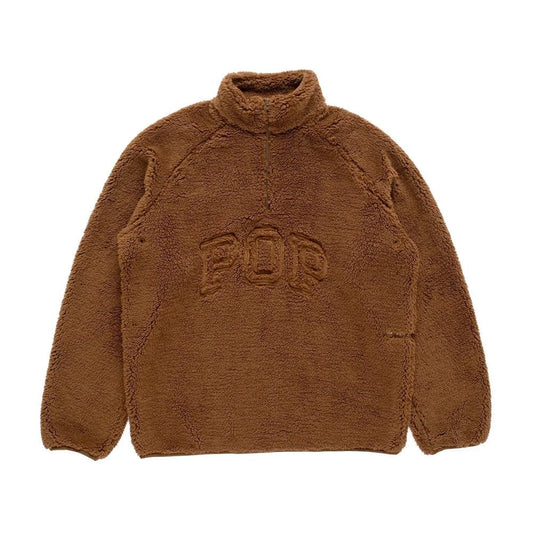 Halfzip Polar Fleece Sweat - Bison