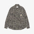 L/S Duck Shirt - Camo Duck, Green / Porphyry, Garment Dyed