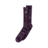 Premium Gothic Rib Sock - Purple
