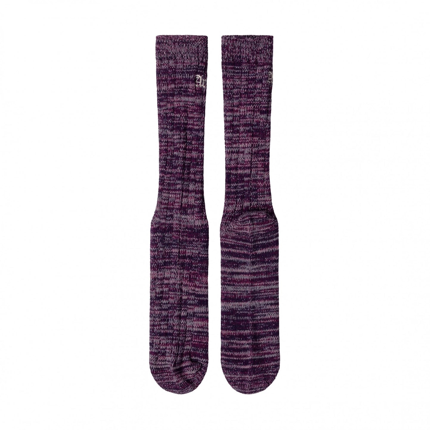 Premium Gothic Rib Sock - Purple