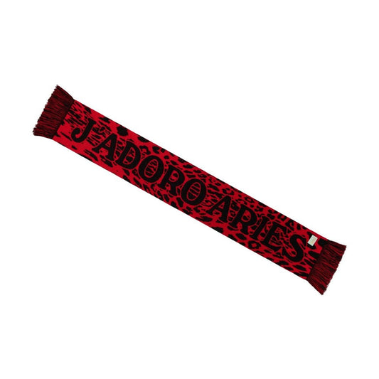 J'Adoro Aries Leopard Scarf - Red
