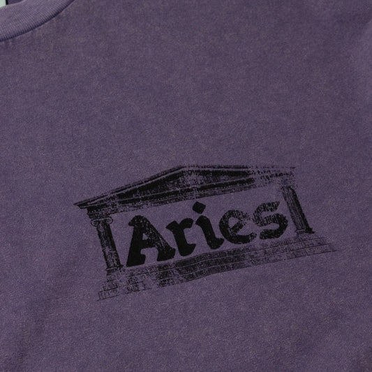 Aged Ancient Temple SS Tee - Purple