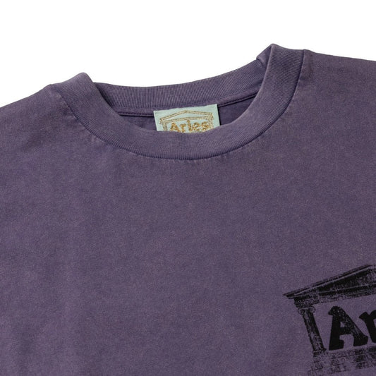 Aged Ancient Temple SS Tee - Purple