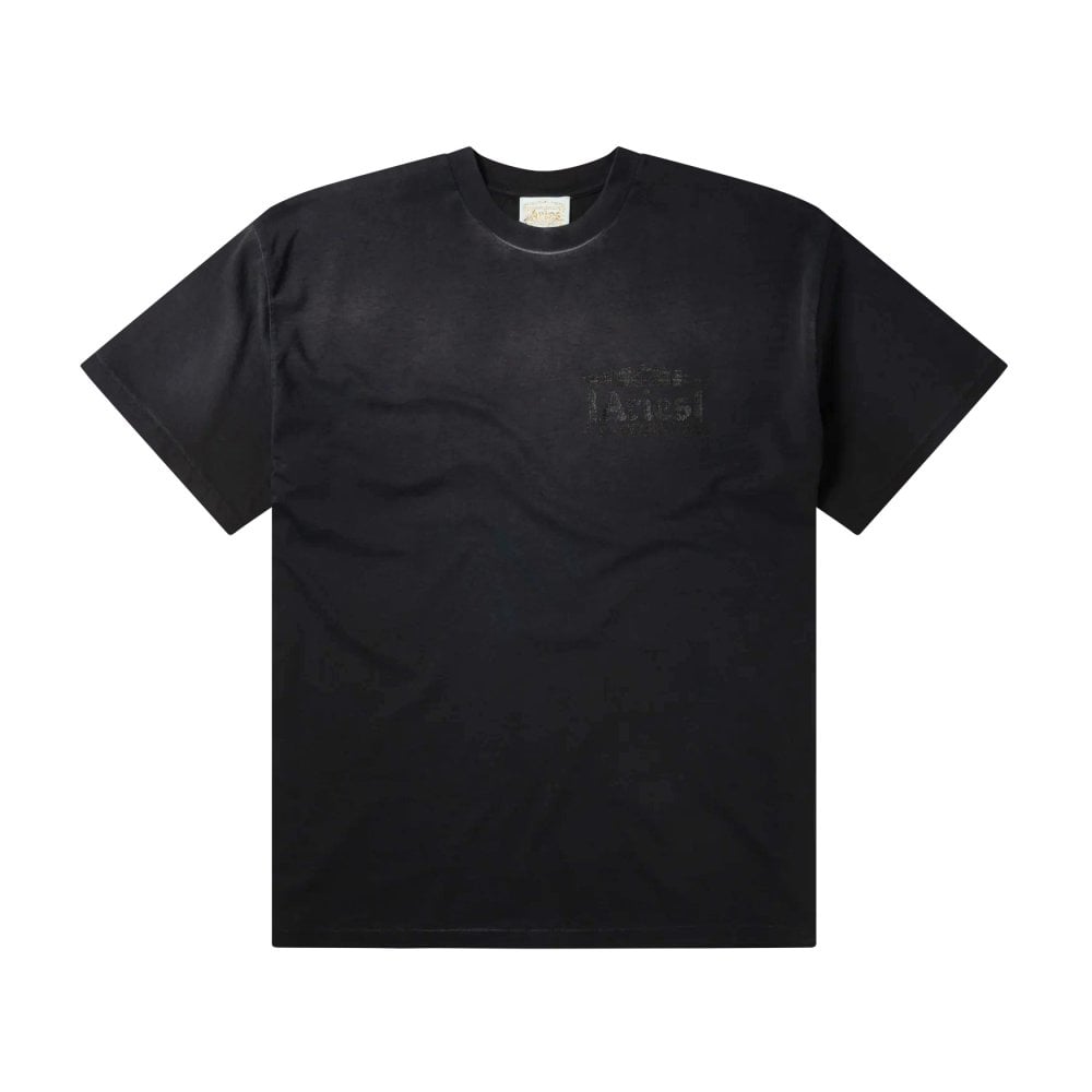 Sunbleached Ancient Temple SS Tee - Black