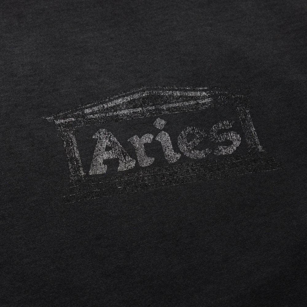 Sunbleached Ancient Temple SS Tee - Black
