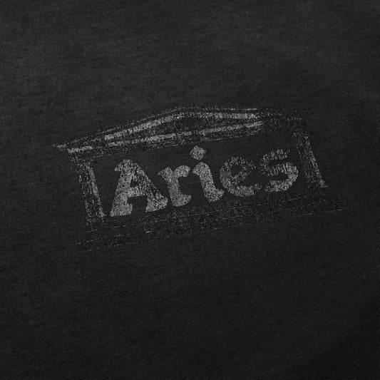 Sunbleached Ancient Temple SS Tee - Black