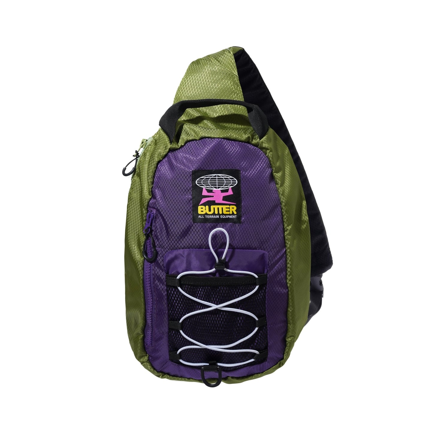 Express Shoulder Bag - Grass / Purple