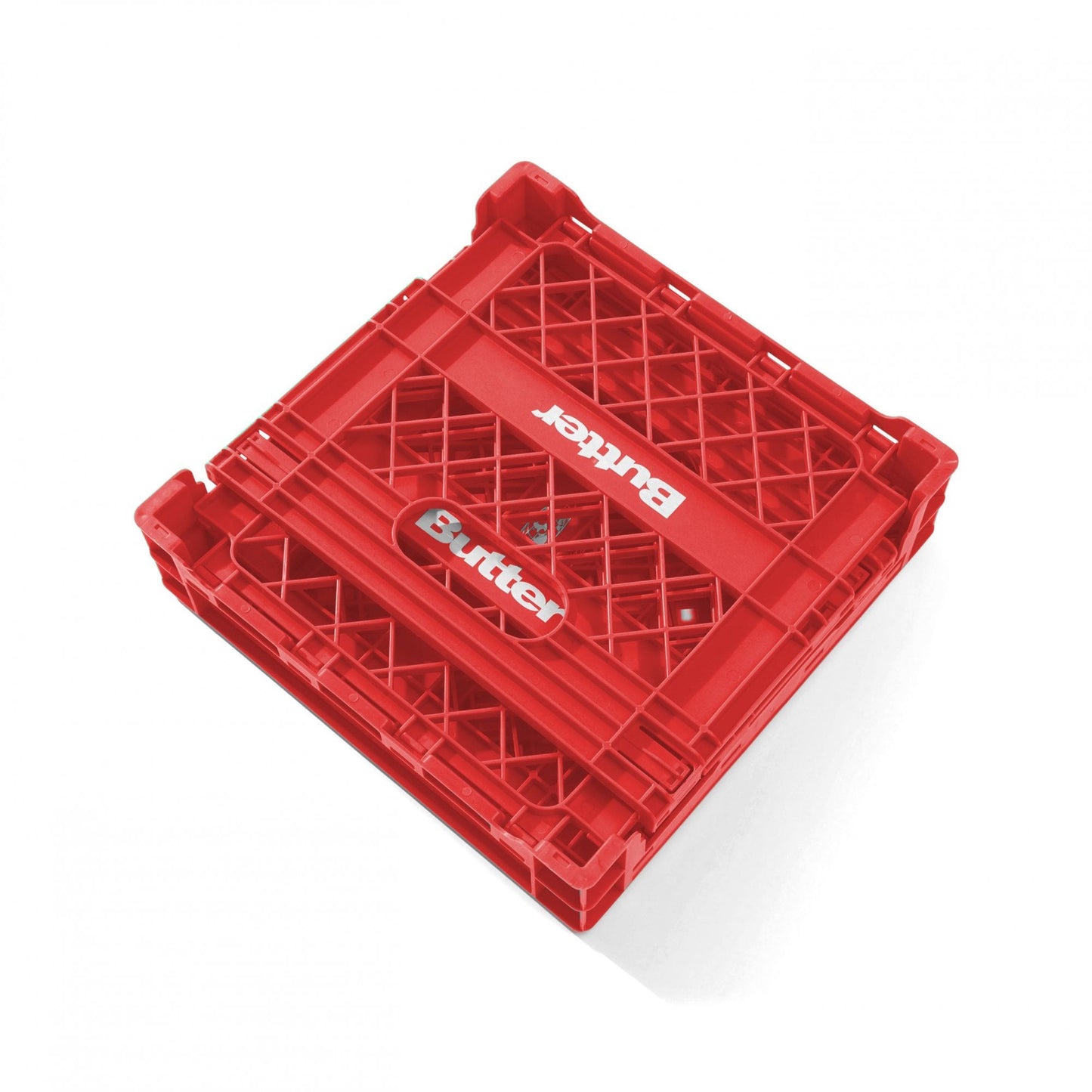 Collapsable Record Crate - Red
