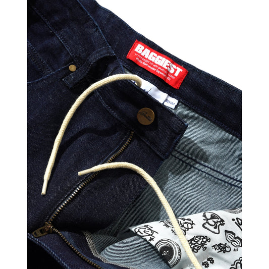 Santosuosso Denim Jeans, Cordura Denim - Navy
