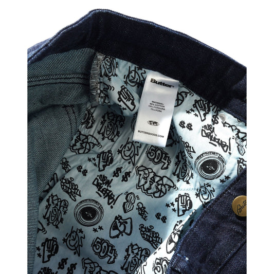 Santosuosso Denim Jeans, Cordura Denim - Navy