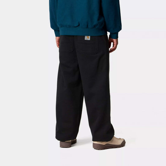 Double Knee Sweat Pant - Black