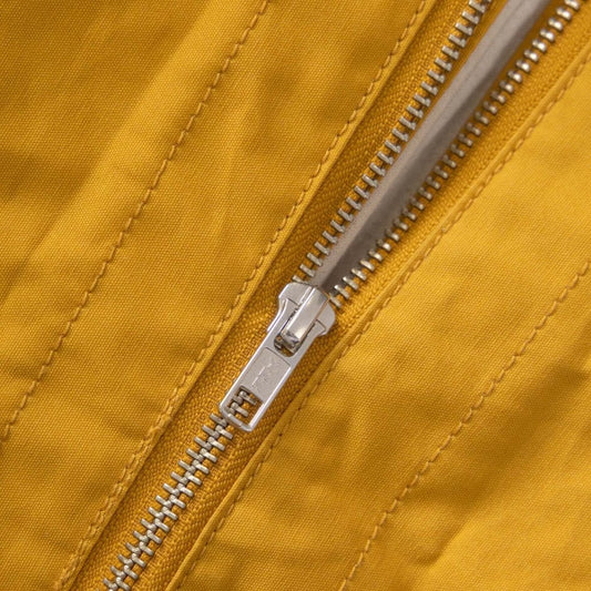 Waxed Cotton Tote Bag - Ochre