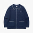 Blanket Stitch Cardigan - Navy