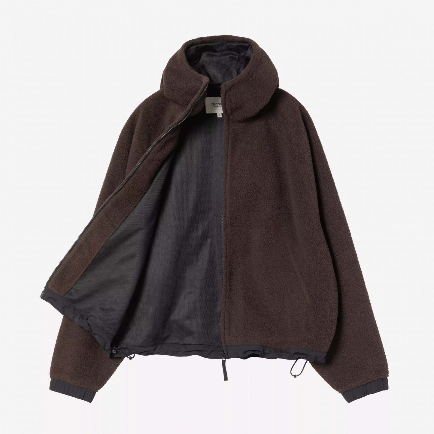 W' Hooded Helix Jacket - Palisander / Black