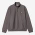 Half Zip American Script Sweat - Porphyry