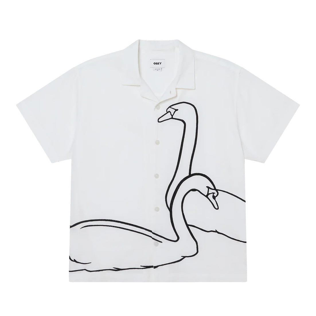 Cliff Woven SS Shirt - White