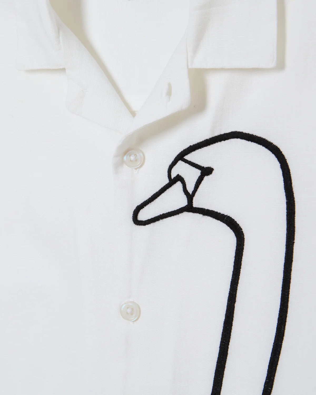 Cliff Woven SS Shirt - White