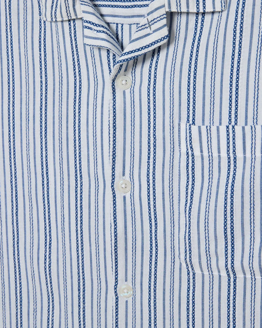Evans Woven Shirt - White Multi