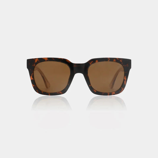Nancy Sunglasses - Demi Tortoise