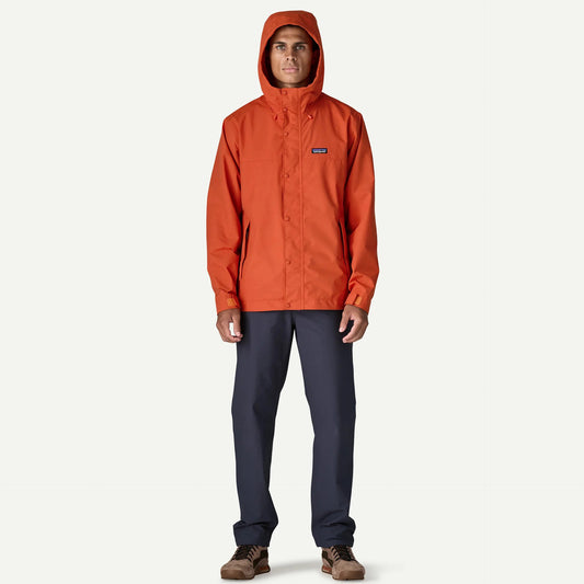 M's Outdoor Everyday Rain Jacket - Coal Orange