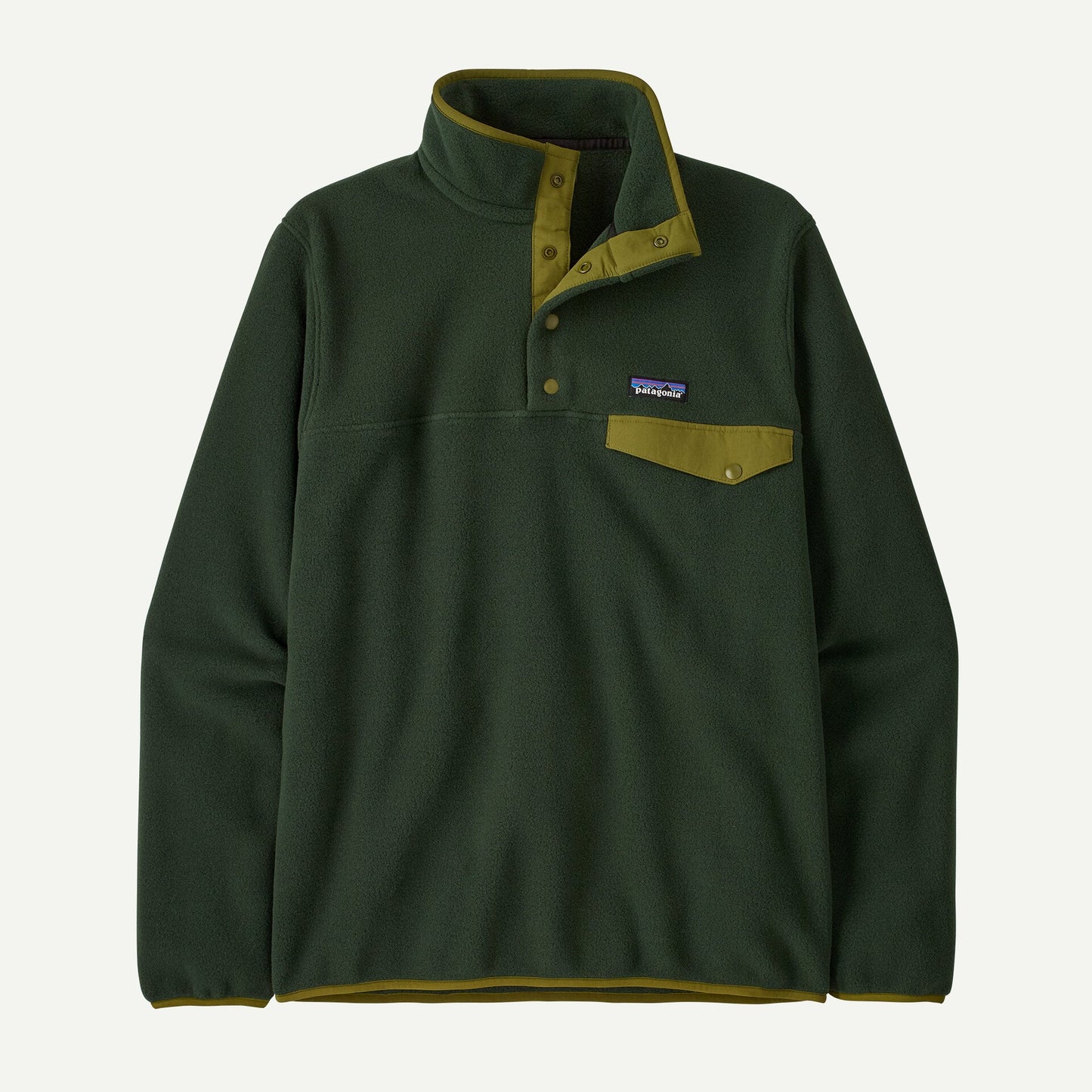 Men's Lightweight Synchilla® Snap-T® Fleece Pullover - Old Growth Green