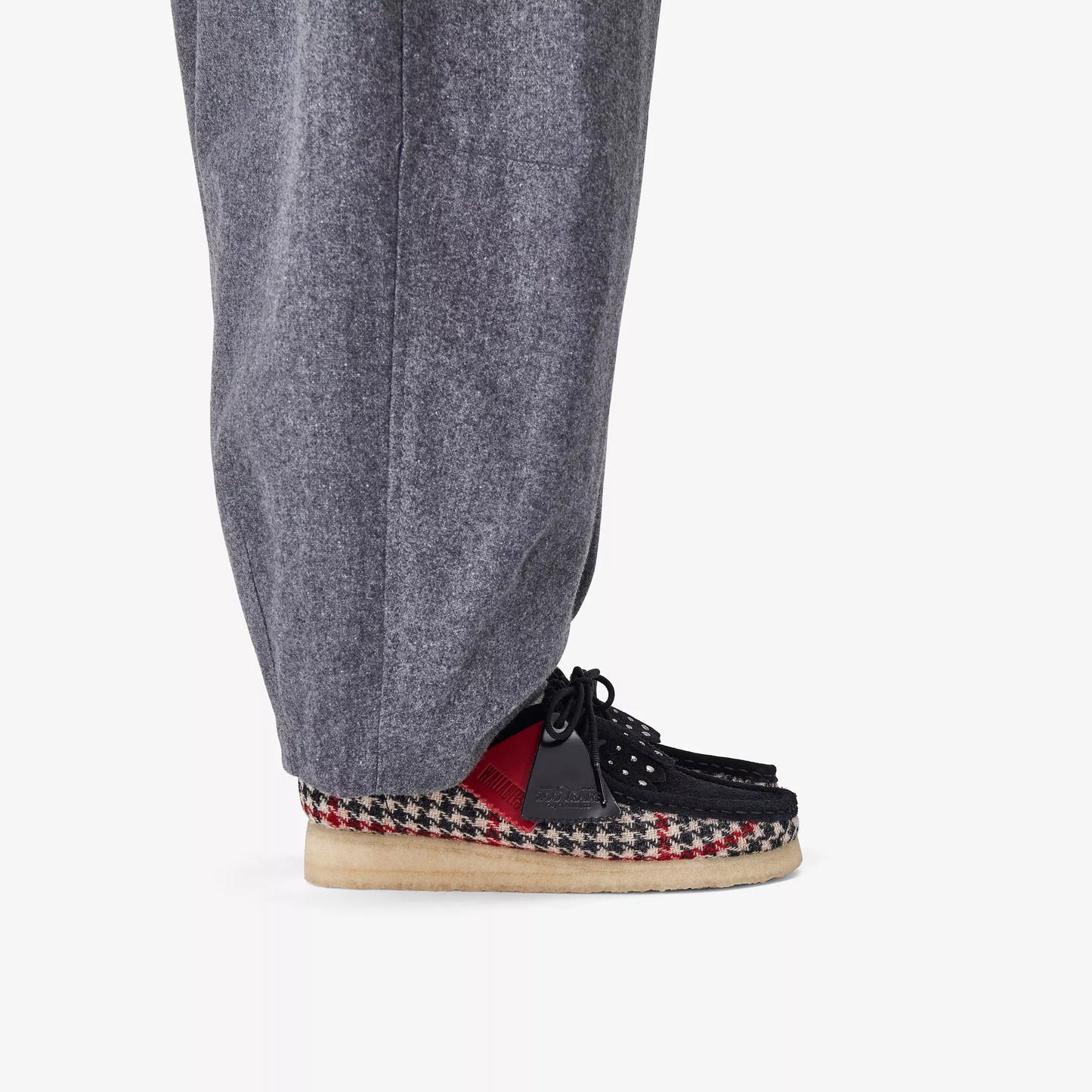 Women's Wallabee - Harris Tweed Pack- Black Tweed Combination